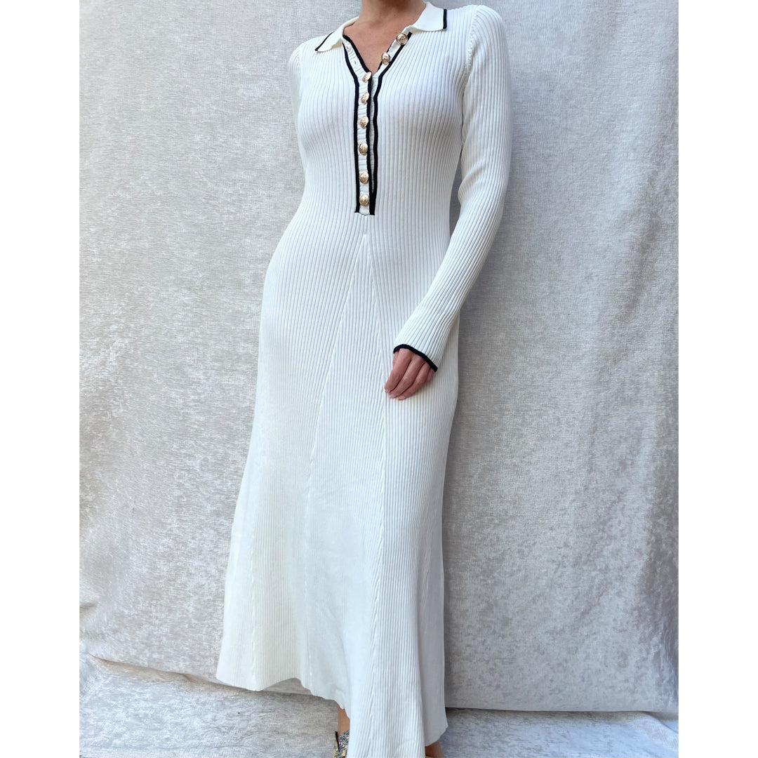 Vinaja Women's Knit Long Sleeve Midi Dress main image 1
